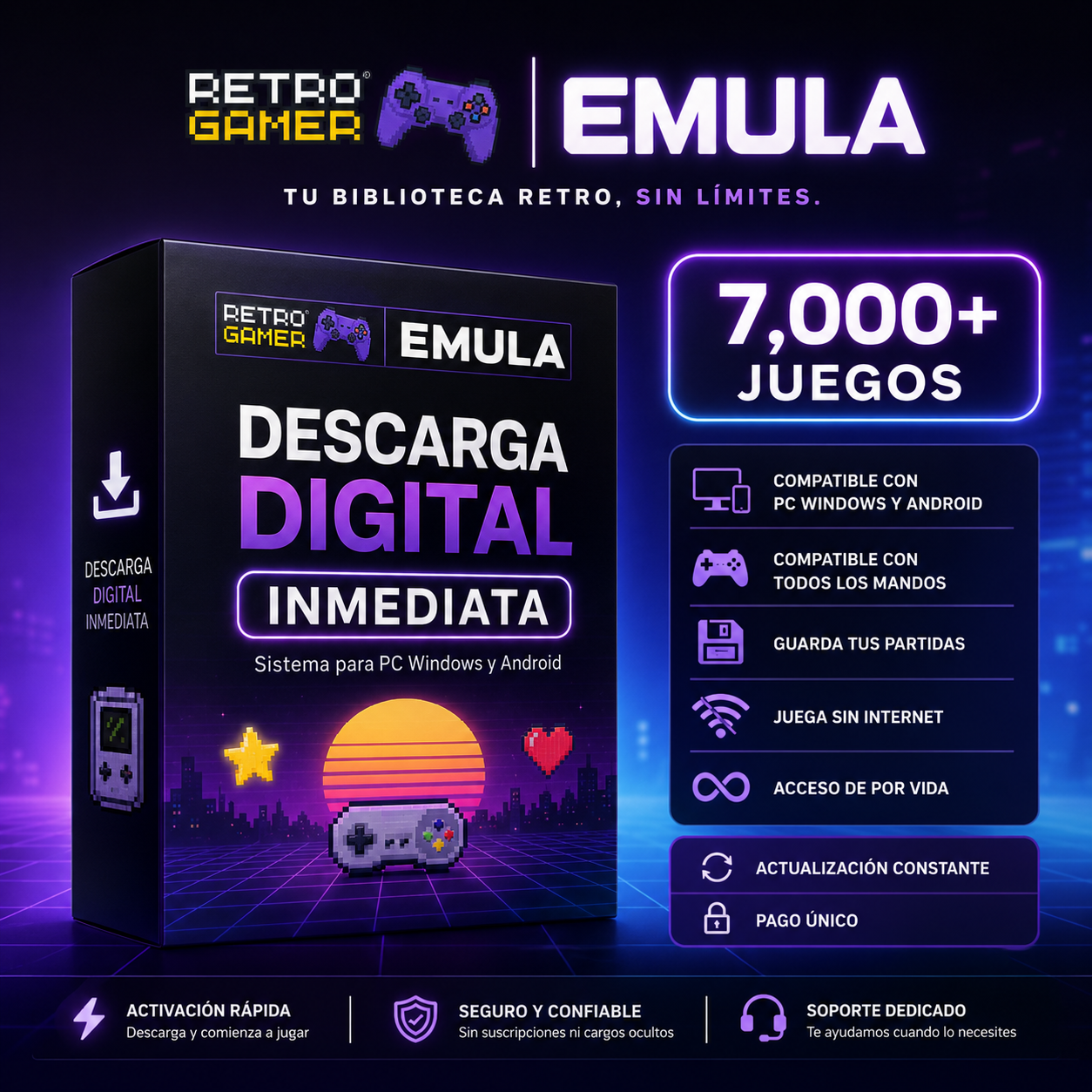 RetroGamer™ EmulaConsolas®