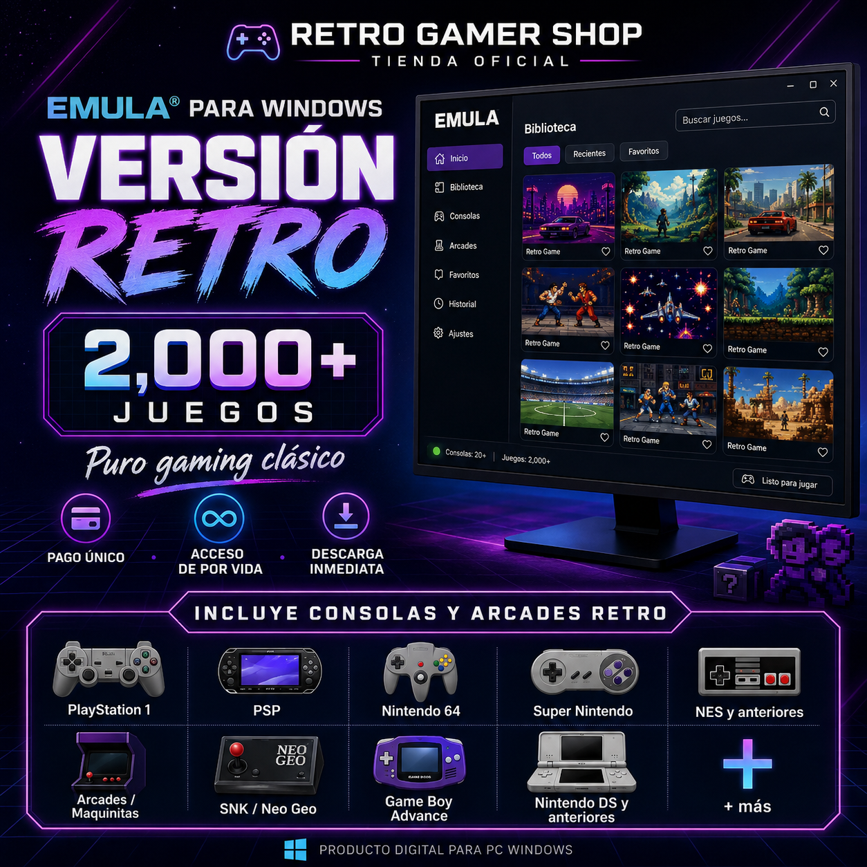 RetroGamer™ EmulaConsolas®