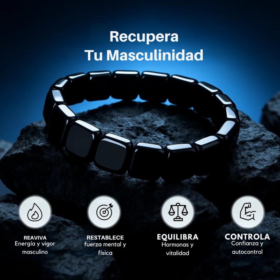 BRAZALETE DE HEMATITA - HORA