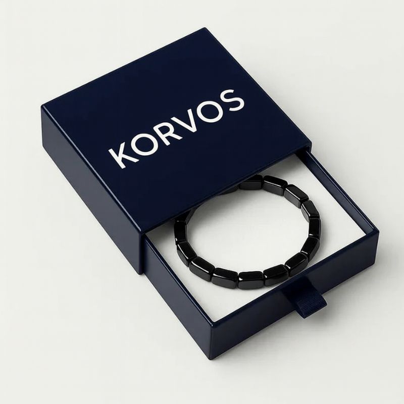 BRAZALETE DE HEMATITA - KORVOS